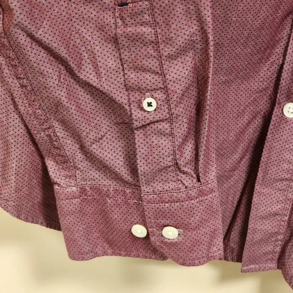 Banana Republic Mens Shirt X-Large XL Pink Solid Tailored Slim Fit - Picture 2 of 8